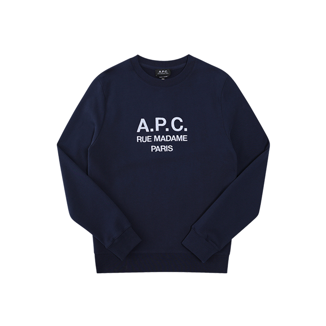 COEZD H27500 IAJ MARINE [25% 쿠폰] A.P.C. Rufus Sweatshirt Navy Blue