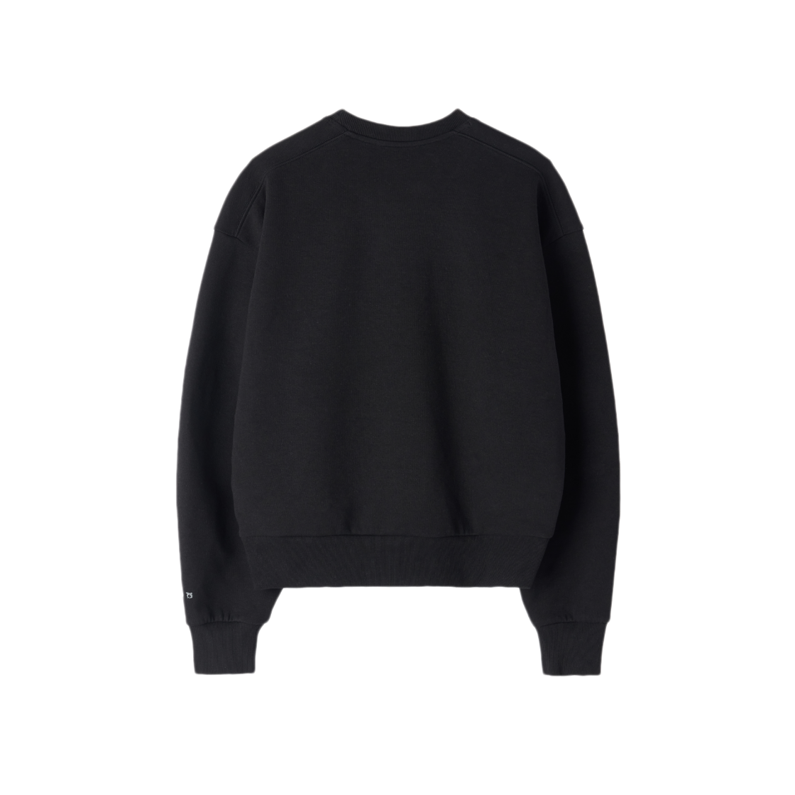 브롬톤 런던 우먼 브롬톤 로고 그래픽 스웻셔츠 블랙(BROMPTON LONDON W Brompton Logo Graphic Sweatshirt Black) - 2