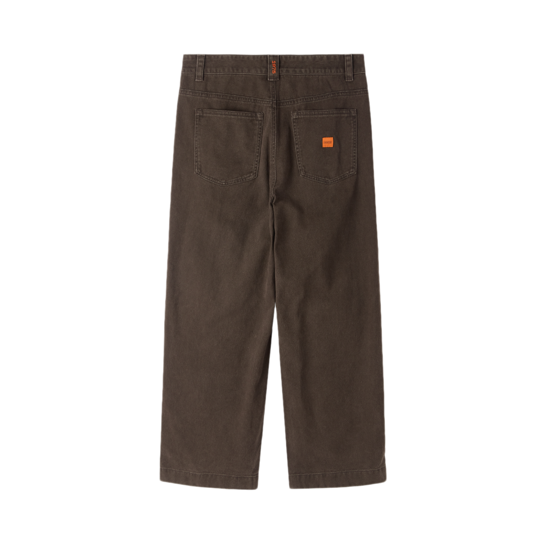 브롬톤 런던 투 턱 데님 트라우저 브라운(BROMPTON LONDON Two Tuck Denim Trousers Brown) - 2