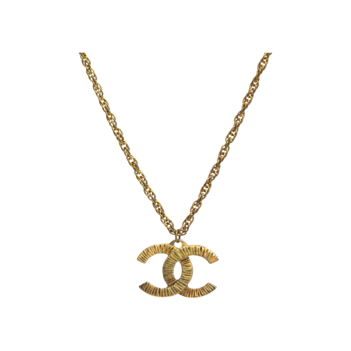 IT3APJ4CABE4 Chanel CC Gold Necklace