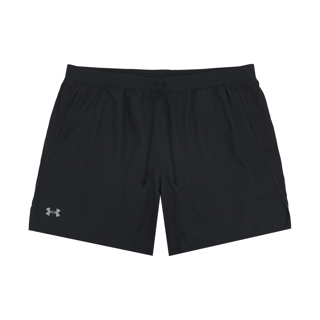 1382641-001 Under Armour Launch 2-in-1 7 Inch Shorts Black Reflective