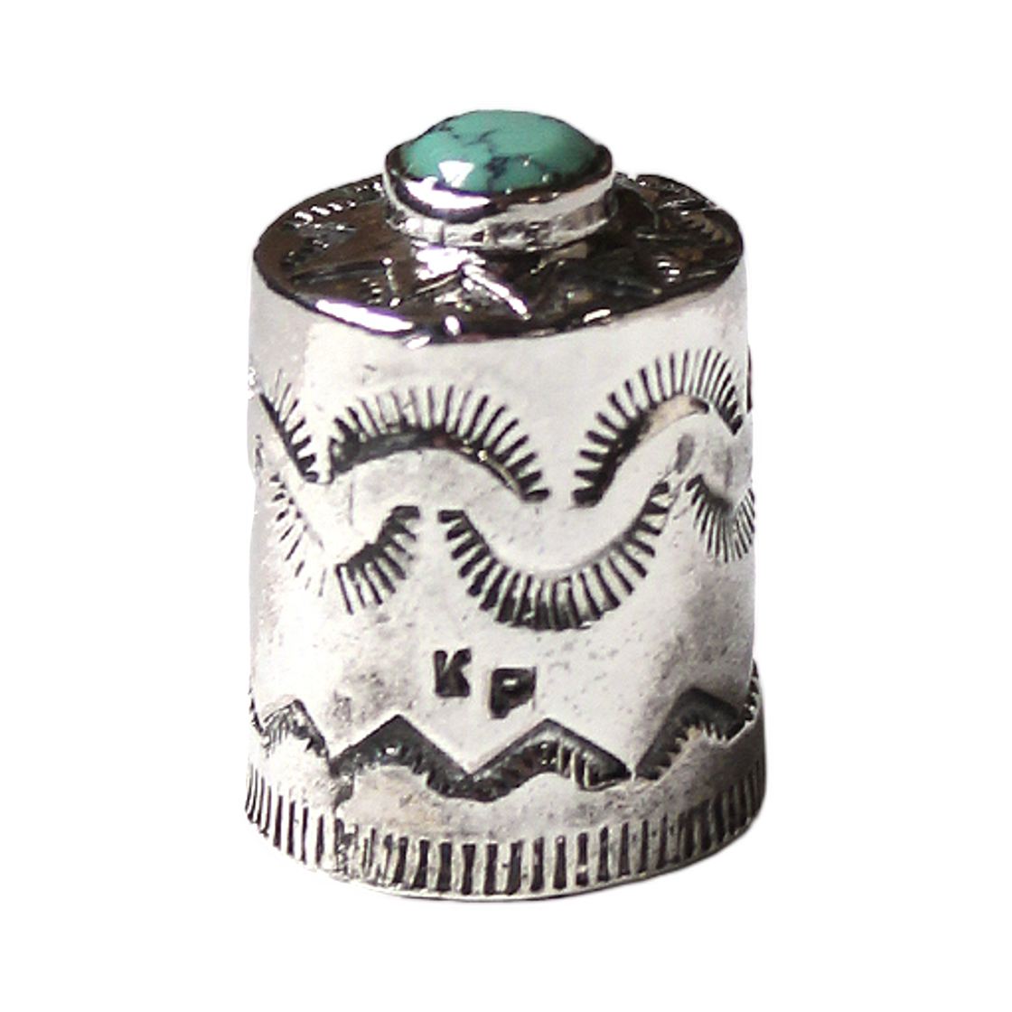 K1712XG662 Kapital Brass x Silver Lip Balm Cap Silver