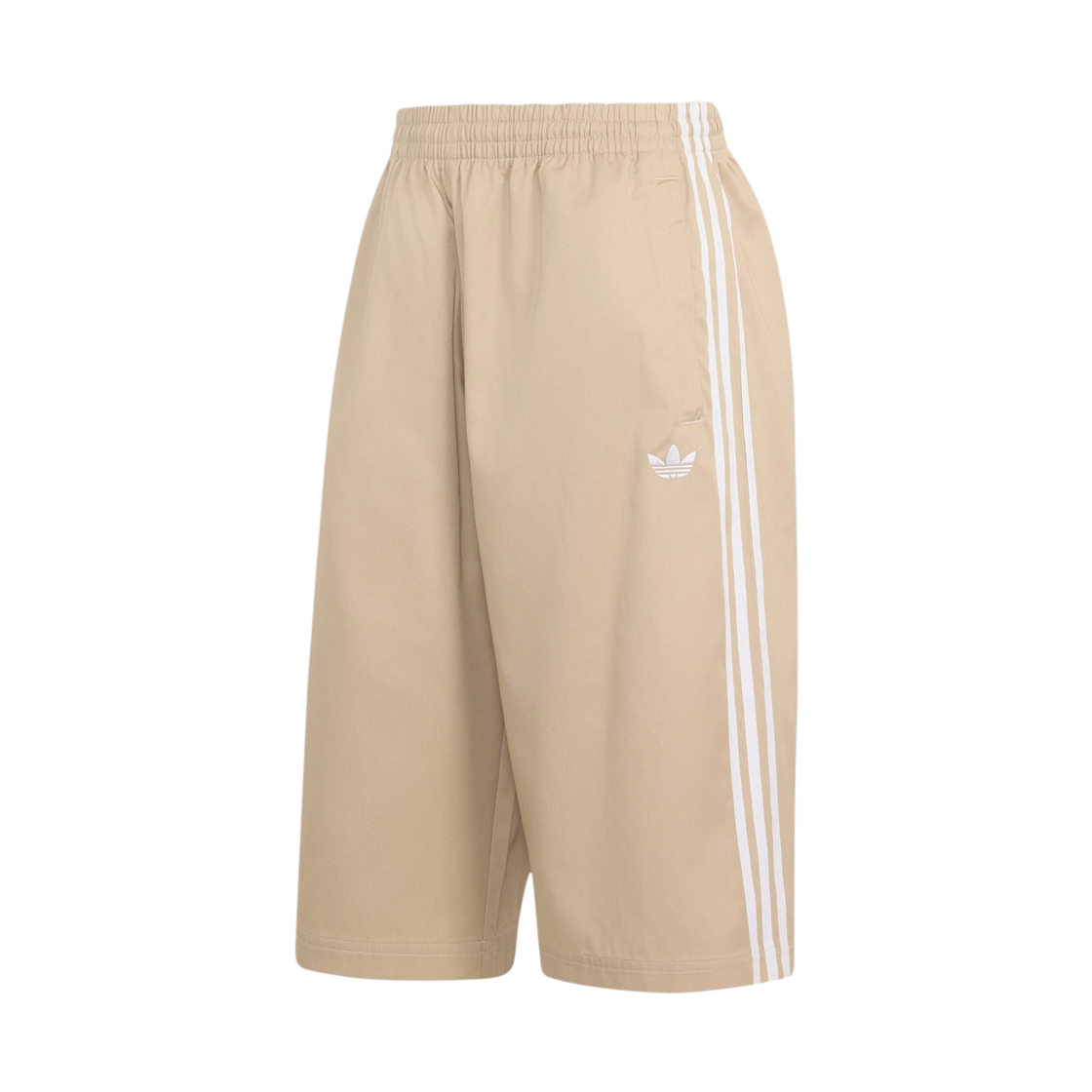 KR1388 Adidas Originals Adicolor SST Cotton Twill Shorts Khaki Three - KR Sizing