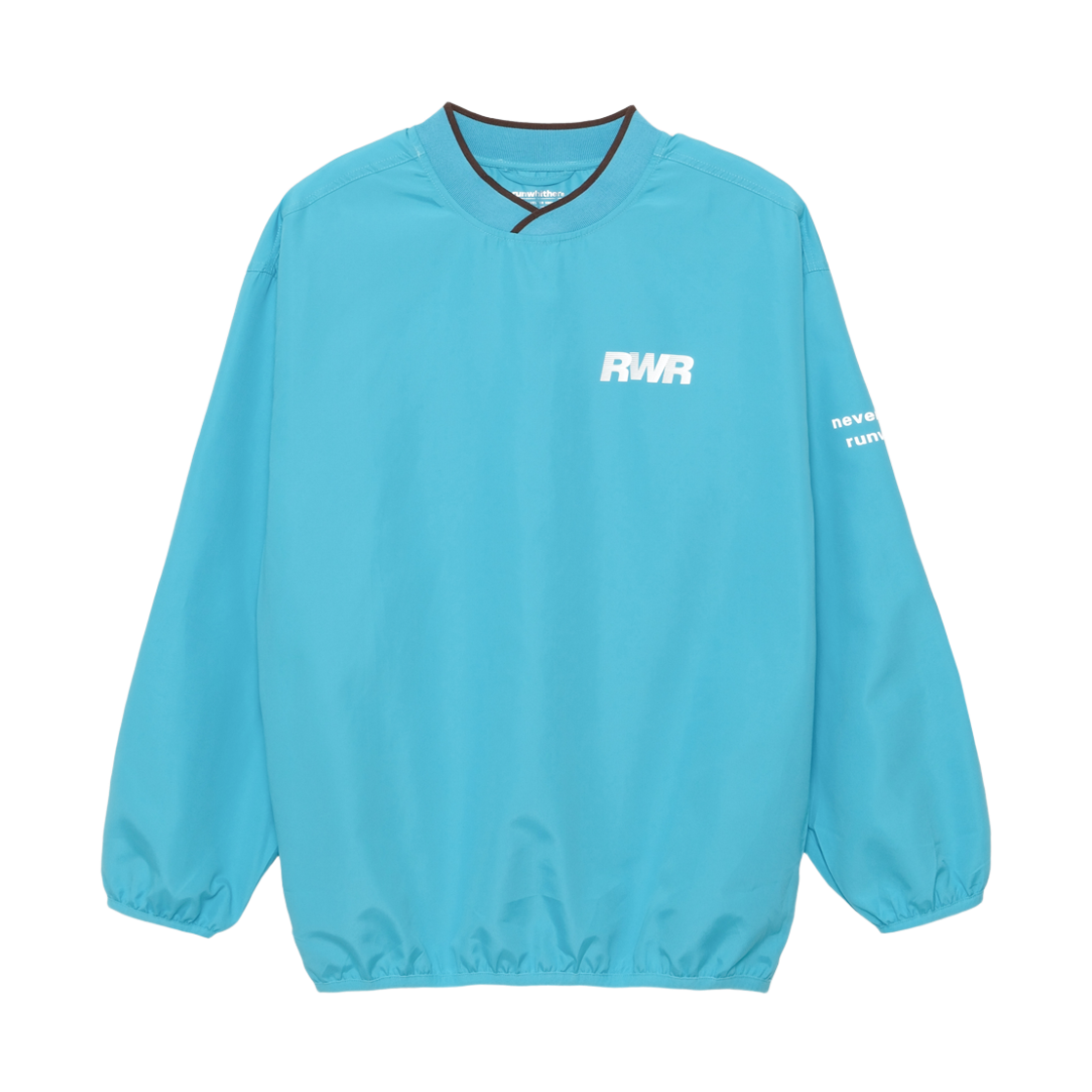 [KREAM 단독] 런위더 빈티지 윈드브레이커 맨투맨 블루([KREAM 단독] runwhither RWR Vintage Windbreaker MTM Blue) - 1