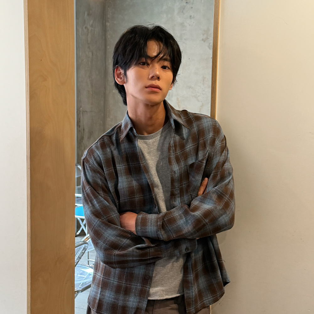 아모우 코어 플란넬 셔츠 브라운(AMOU Core Flannel Shirts Brown) - 6