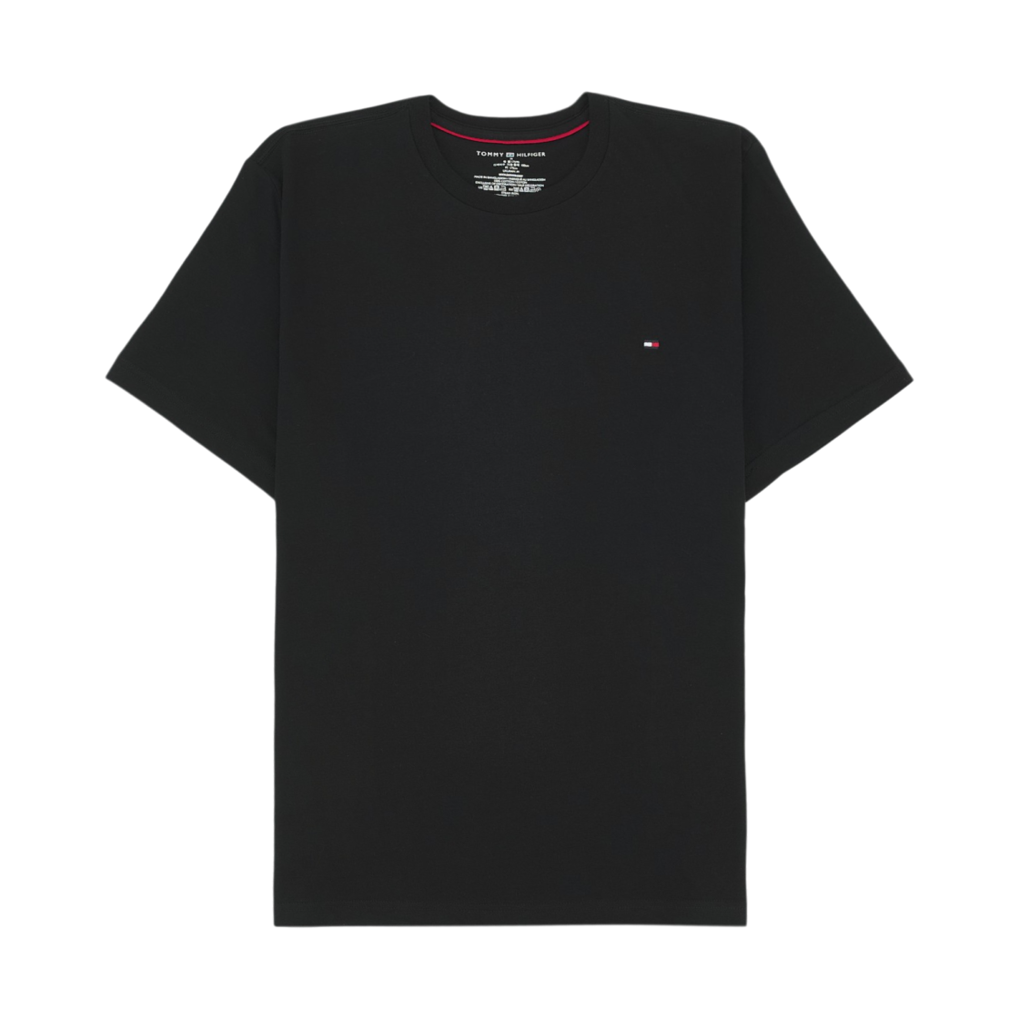 09T3139001 Tommy Hilfiger Core Flag Crew Neck T-Shirt Black