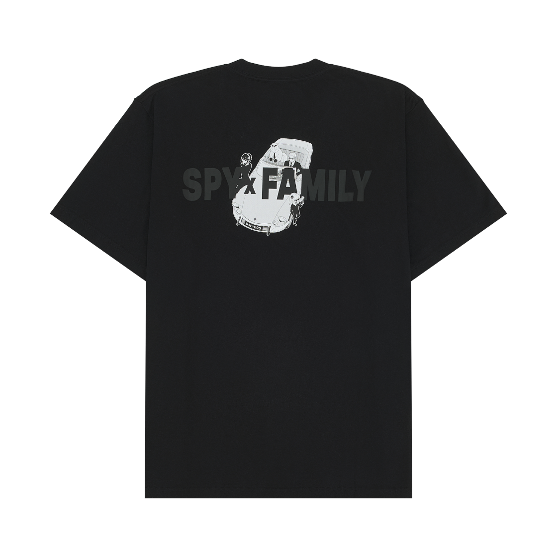 유니클로 UT 슈에이샤 창립 100주년 기념 스파이 패밀리 티셔츠 블랙(Uniqlo UT Shueisha 100th Anniversary SPYxFAMILY T-Shirt Black) - 2