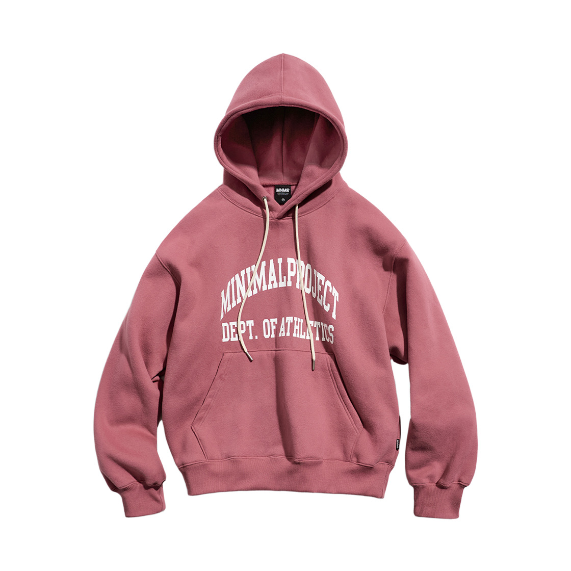미니멀프로젝트 애슬레틱 헤비웨이트 피치스킨 기모 릴렉스 핏 후드 티셔츠 MHT130 핑크(MINIMALPROJECT Athletic Heavyweight Peachskin Brushed Relaxed Fit Hoodie Mht130 Pink)