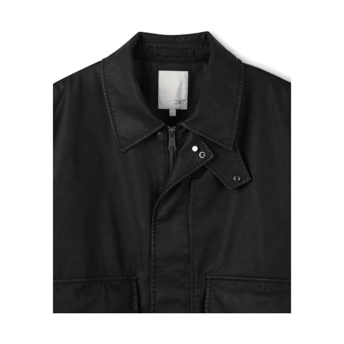 24/7시리즈 레더 A-2 자켓 블랙(24/7 series Leather A-2 Jacket Black) - 3