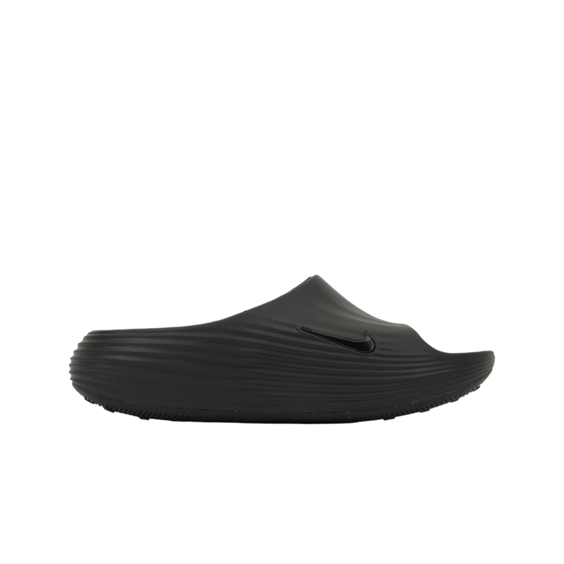 HV4484-001 (W) Nike ReactX Rejuven8 Slide Triple Black