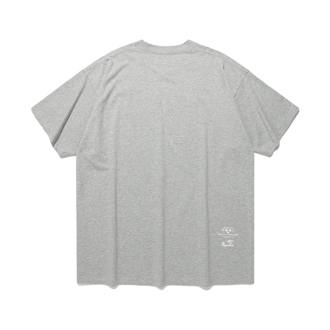 나이스고스트클럽 x 이토 준지 x 산리오 캐릭터즈 빅 빅 티셔츠 그레이(Niceghostclub x Junji Ito x Sanrio Characters Big Big T-Shirt Grey) - 2