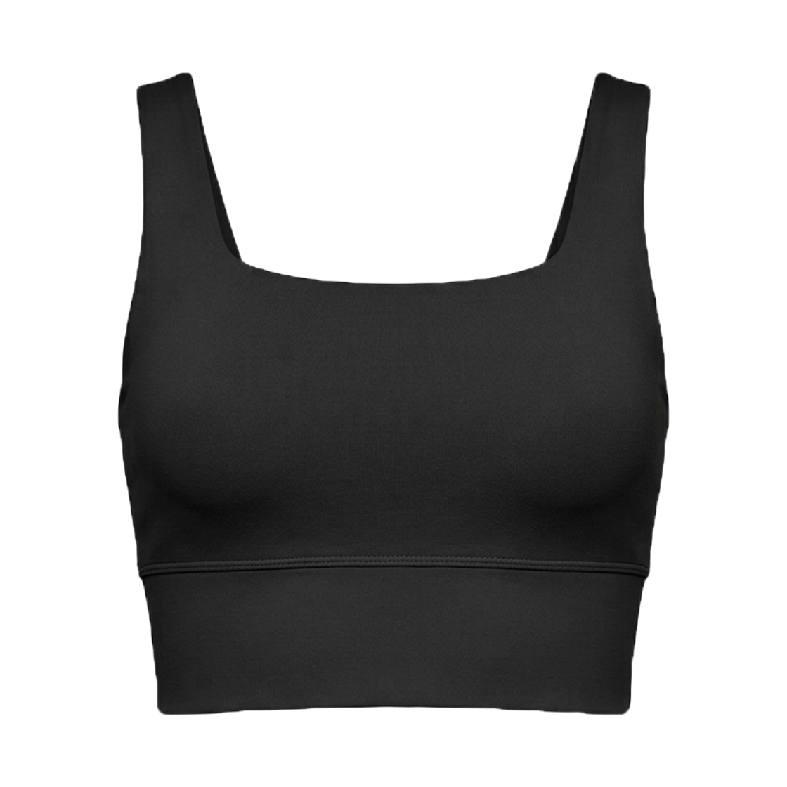 CLWT4041 cielcoco Square Neck Comfort Bra Top Black