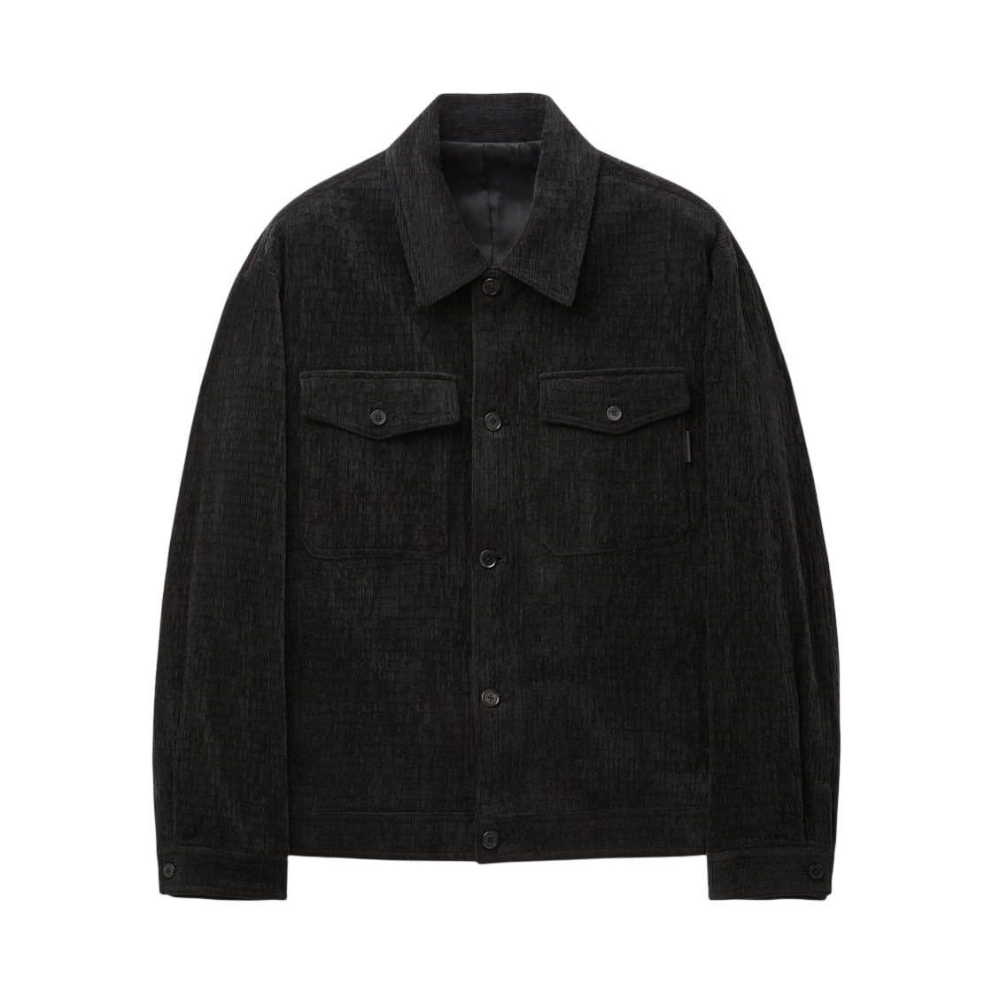 CWJAA26522BKX Customellow Corduroy Trucker Jacket Black