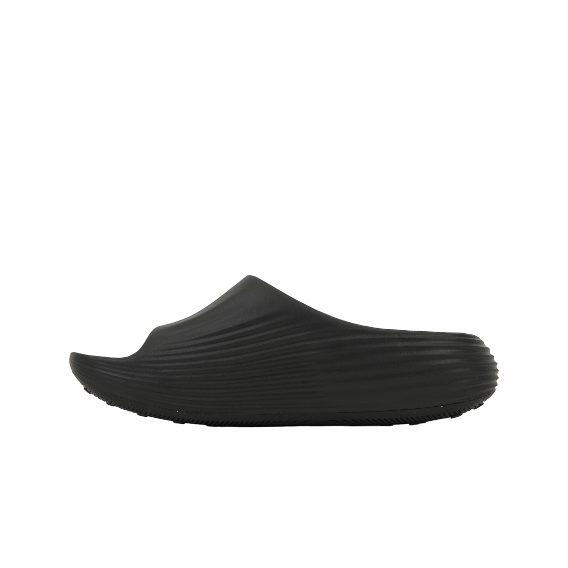 (W) 나이키 리액트X 리주버네이트 슬라이드 트리플 블랙((W) Nike ReactX Rejuven8 Slide Triple Black) - 3