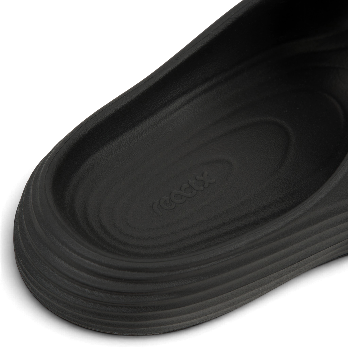 (W) 나이키 리액트X 리주버네이트 슬라이드 트리플 블랙((W) Nike ReactX Rejuven8 Slide Triple Black) - 8
