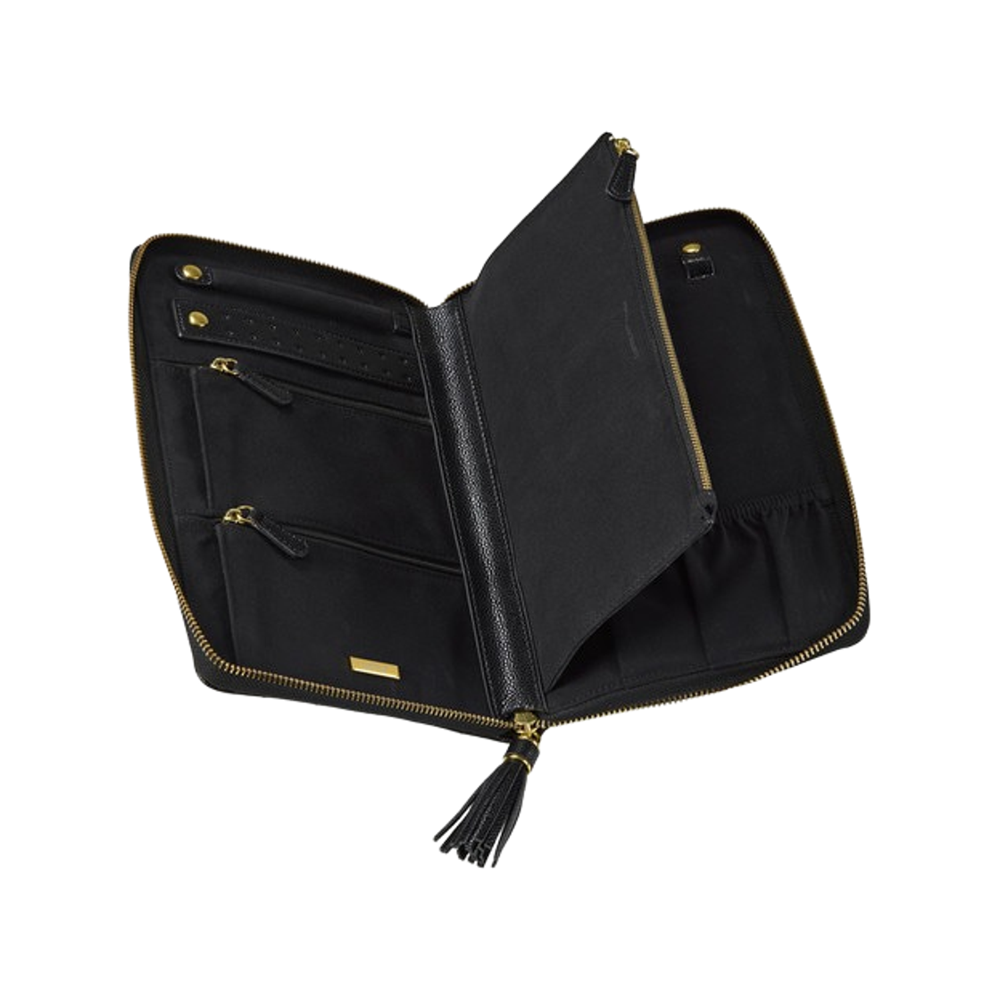 울프 1834 로렌 라지 포트폴리오 블랙(Wolf 1834 Lauren Large Portfolio Black) - 2