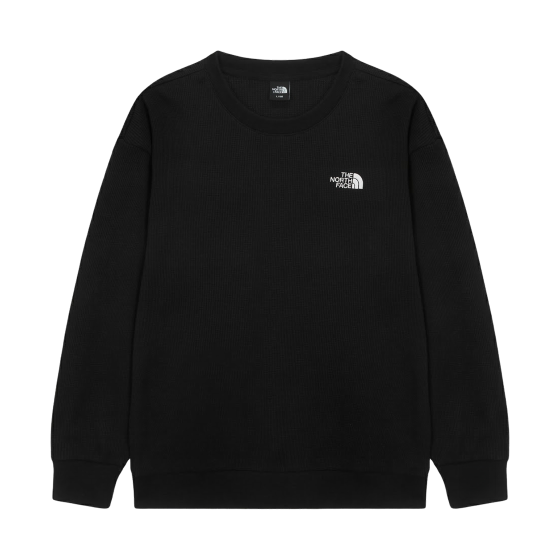 NT7TS54B The North Face Softgrid L/S R/T-Shirt Black - 26FW