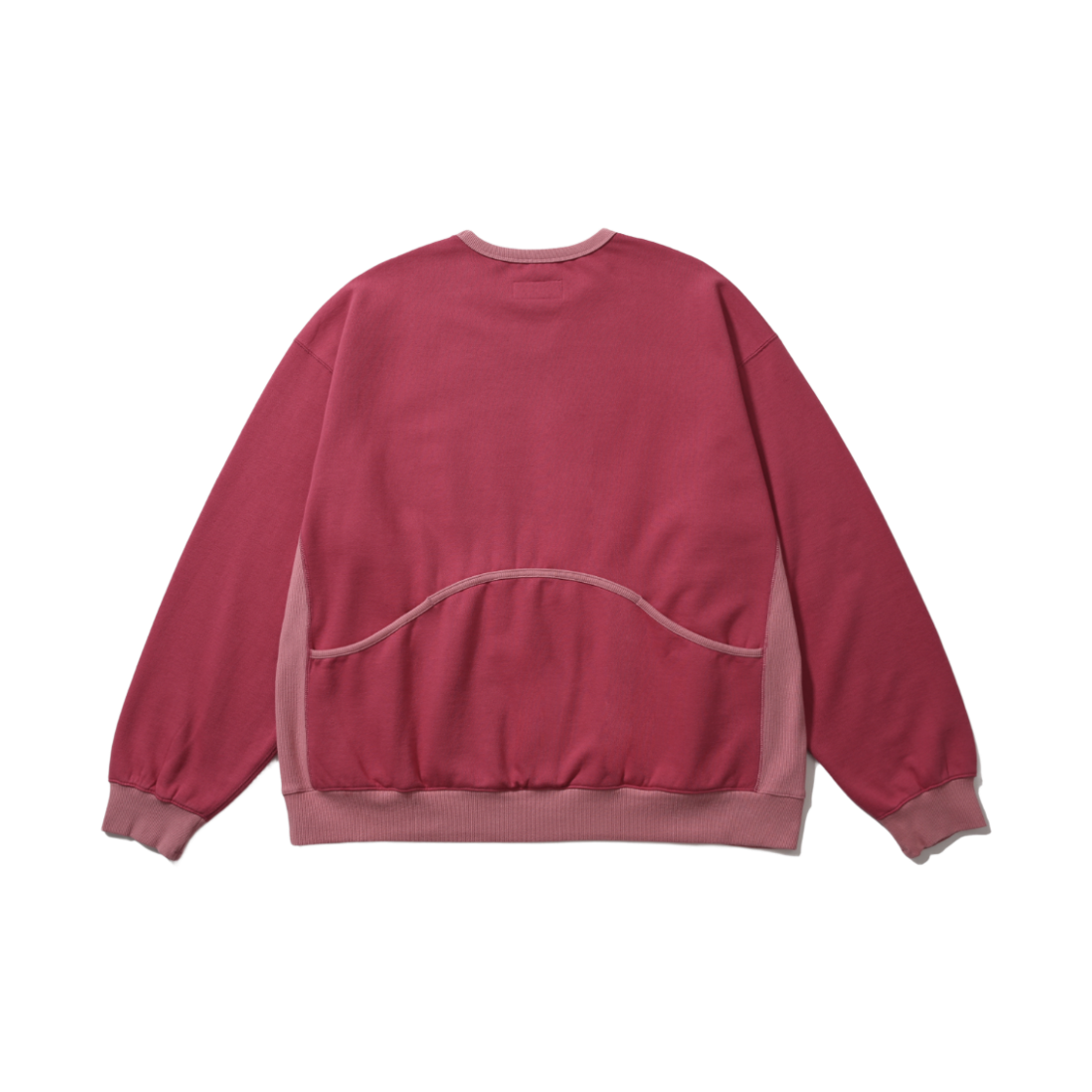 휴머러스 어카운트 웨이브 포켓 스웻 셔츠 마젠타(humorous account Wave Pk Sw Shirt Magenta) - 2