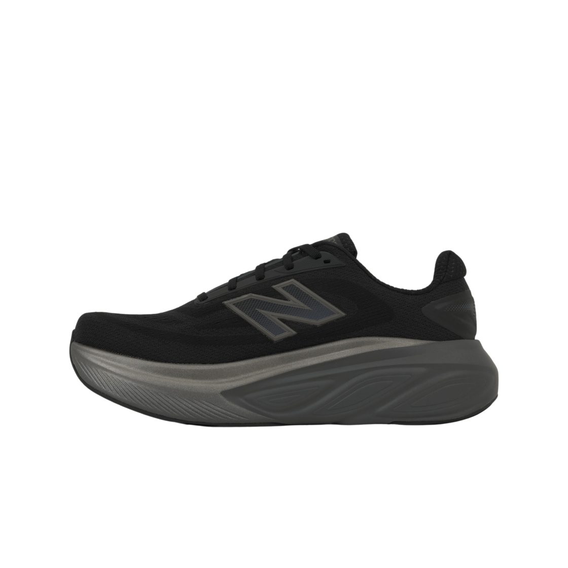 뉴발란스 프레쉬 폼 모어 v6 블랙 캐슬락 블랙 메탈릭 - 2E 와이드(New Balance Fresh Foam More v6 Black Castlerock Black Metallic - 2E) - 3