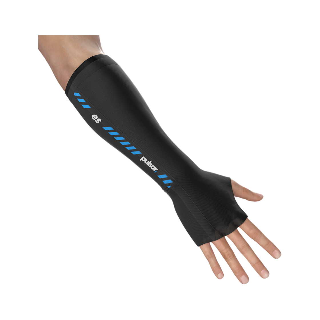 펄사 eS e스포츠 게이밍 팔토시 Palm Short 블랙색상 M 사이즈(PULSAR eS ARM SLEEVE Palm Short Medium Black) - 2