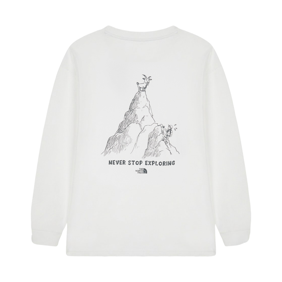 NT7TS51B The North Face Dayclimb L/S R/T-Shirt Dusk Blue - 26FW