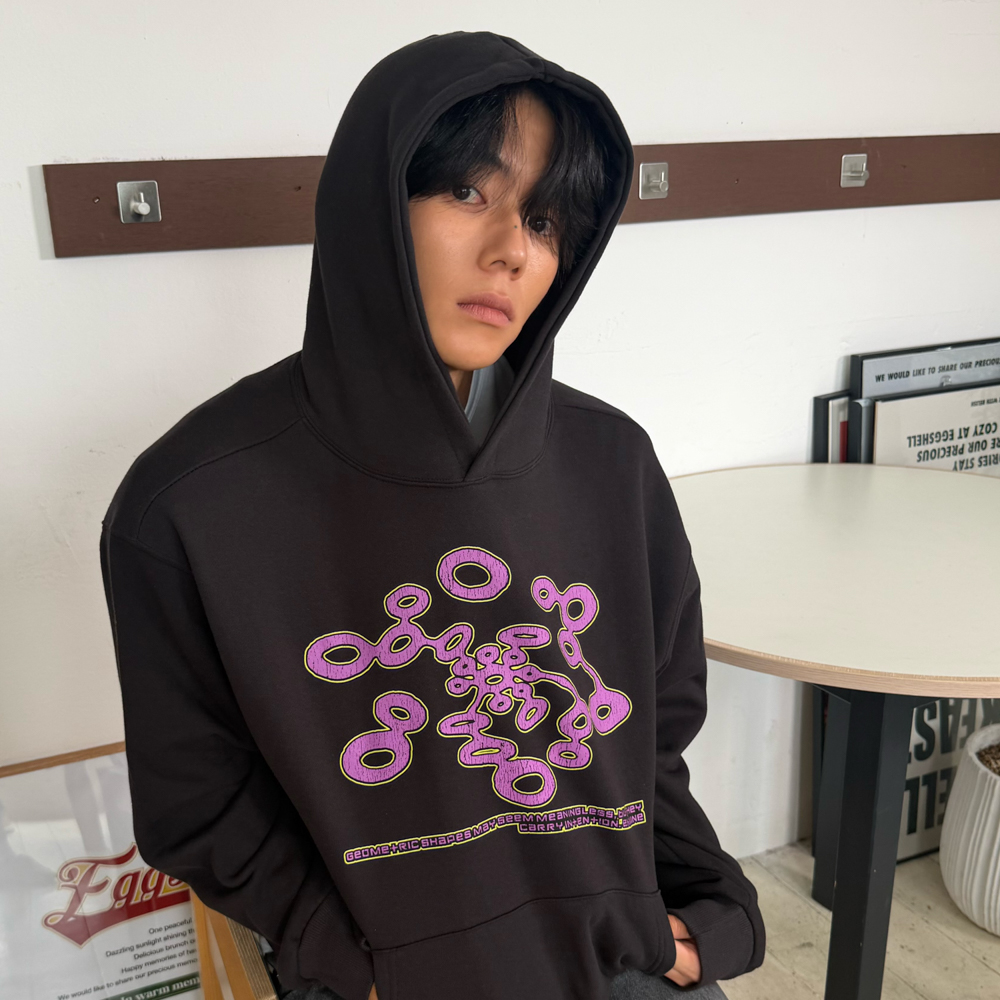 아모우 마이토시스 후디 블랙(AMOU Mitosis Hoodie Black) - 6