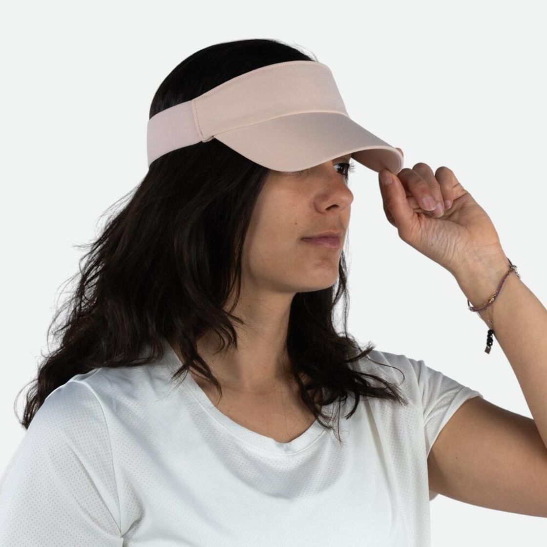 데카트론 러닝 바이저 선캡 모자 V2 쿼츠 핑크(Decathlon Running Visor Sun Cap V2 Quartz Pink) - 5