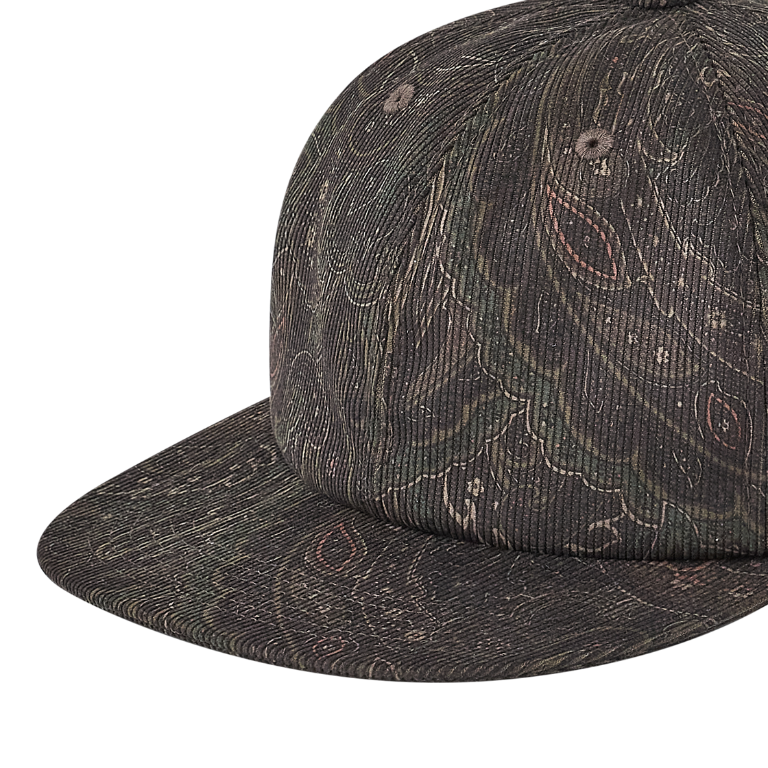 다이와 피어39 테크 6패널 캡 코듀로이 다크 브라운 - 26FW(DAIWA PIER39 Tech 6Panel Cap Corduroy Dark Brown - 26FW) - 5