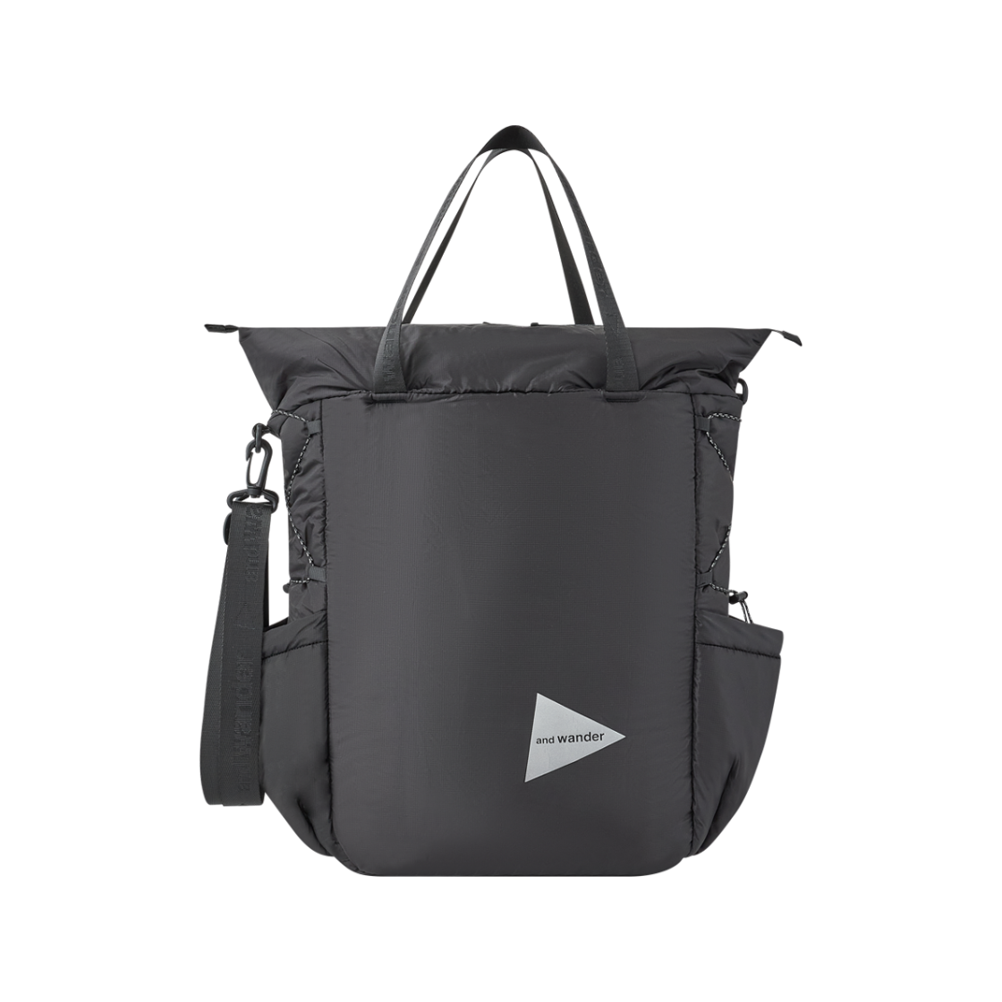 KM6DBGTAW14BK And Wander 147 Puffer Mini Ripstop Tote Bag Black - 26FW