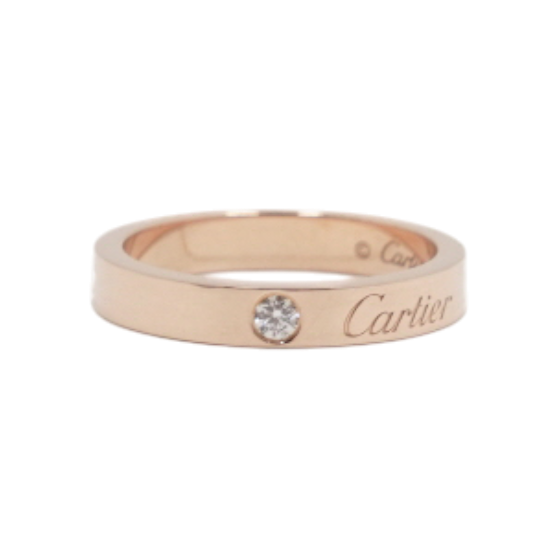 ITIMKPPSJMSQ Cartier 18K Pink Gold C de Cartier Wedding Band Ring
