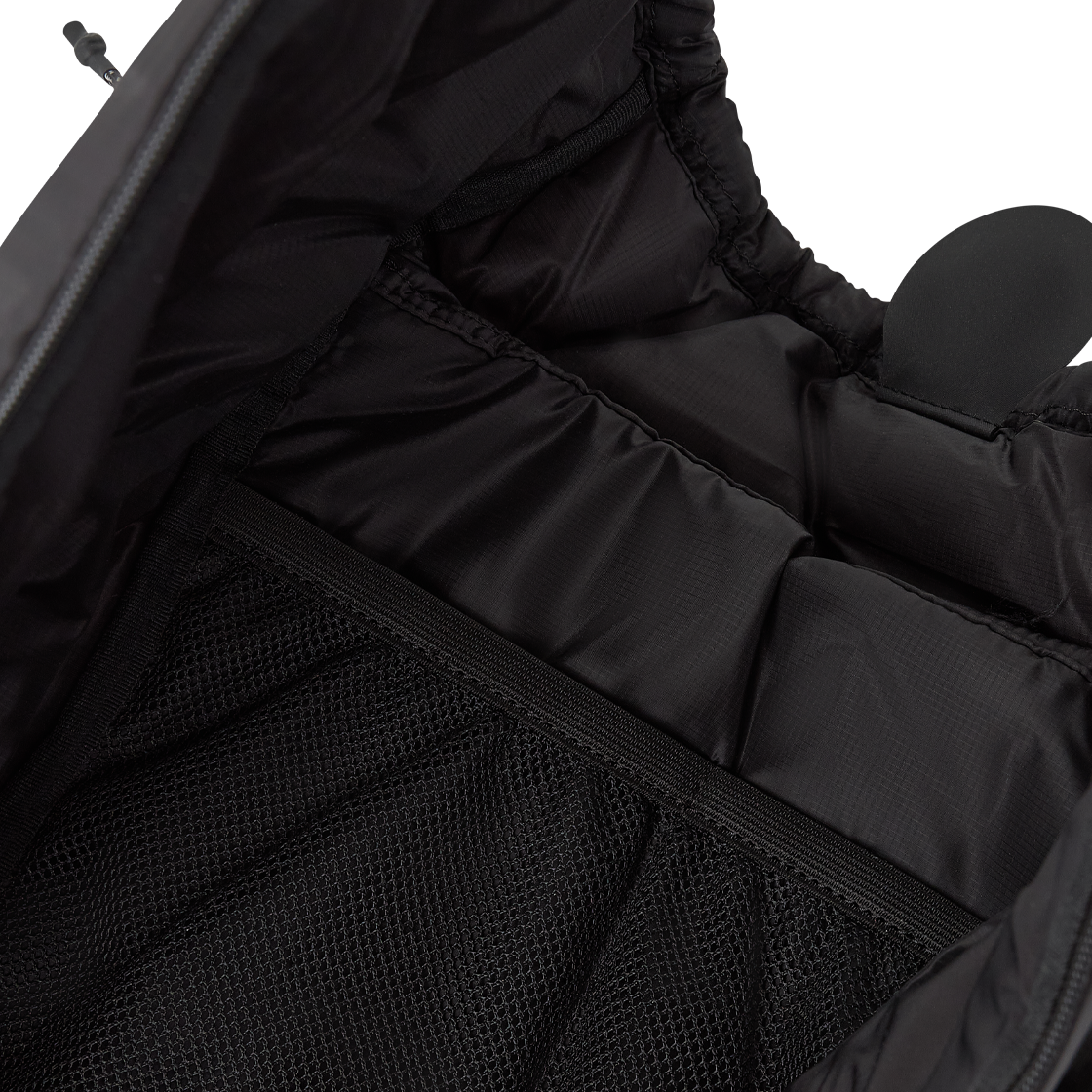 앤드 원더 146 푸퍼 미니 립스탑 데이팩 블랙 - 26FW(And Wander 146 Puffer Mini Ripstop Daypack Black - 26FW) - 6