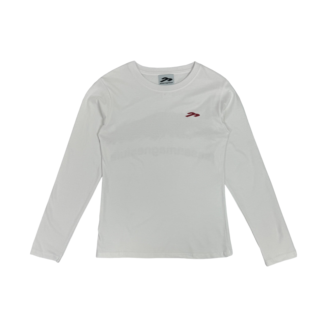 탄산마그네슘 마운틴 롱슬리브 티셔츠 화이트 레드(Tansanmagnesium Mountain Long Sleeve T-Shirt White Red) - 2