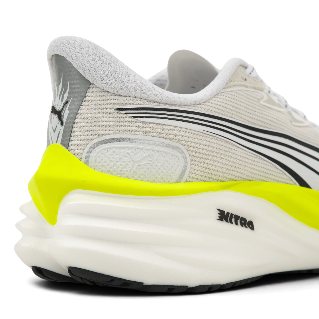 푸마 벨로시티 나이트로 4 AP 화이트 럭스 라임(Puma Velocity Nitro 4 AP White Lux Lime) - 8