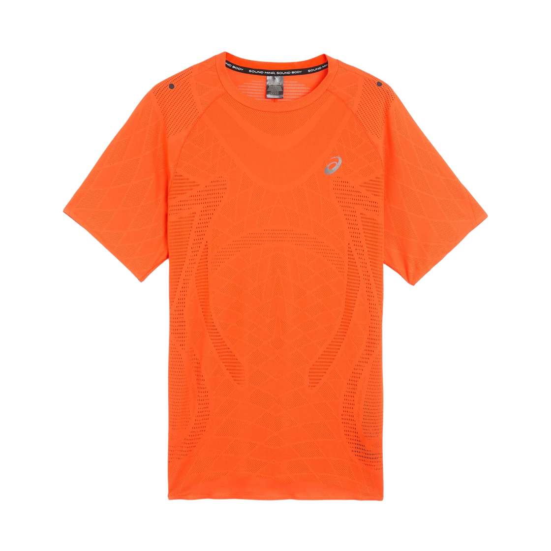 2011D510-800 Asics Metarun Short Sleeve Top Cherry Tomato