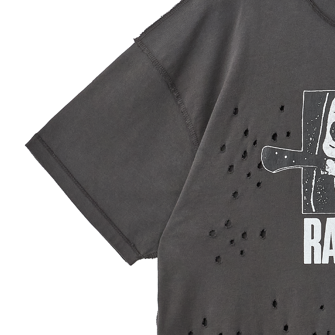 라스벳 슬래셔 티셔츠 블랙 - 26FW(Rassvet Slasher Tee Shirt Black - 26FW) - 4