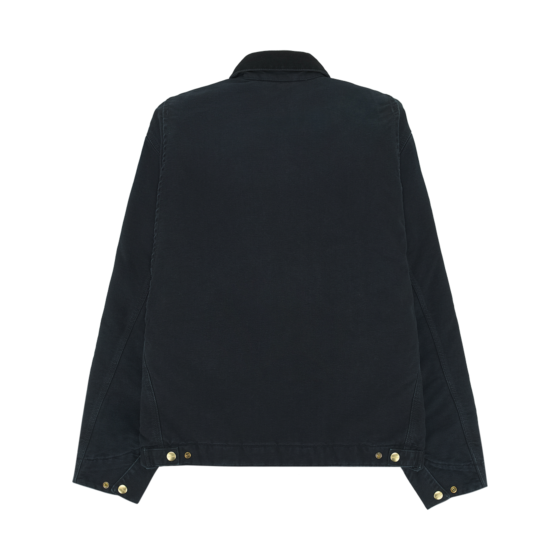 칼하트 WIP OG 디트로이트 자켓 블랙 스톤 캔버스(Carhartt WIP OG Detroit Jacket Black Stone Canvas) - 2
