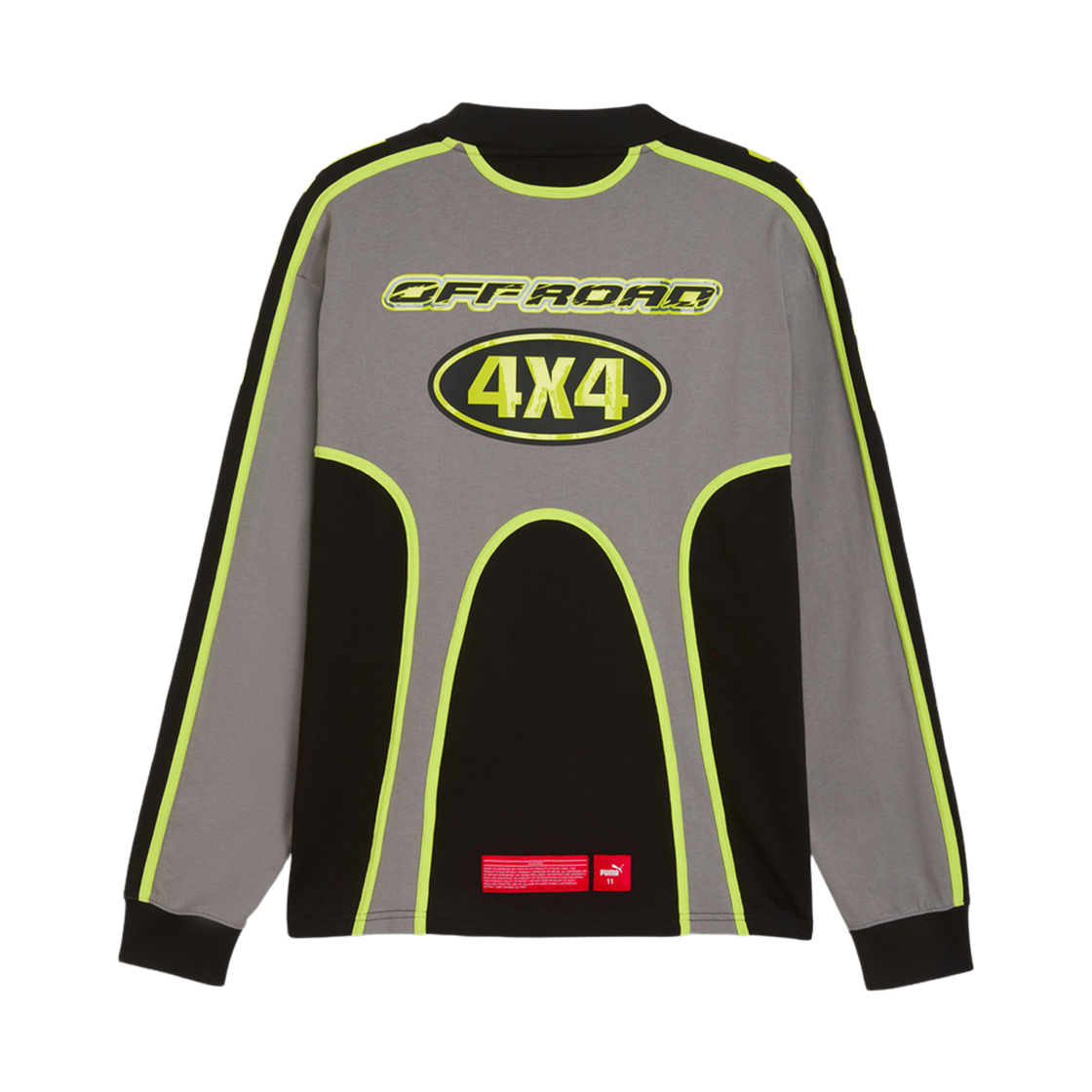 푸마 x 에이셉 라키 T7 패널 저지 캐스트 아이언(Puma x A$AP Rocky T7 Panel Jersey Cast Iron) - 2
