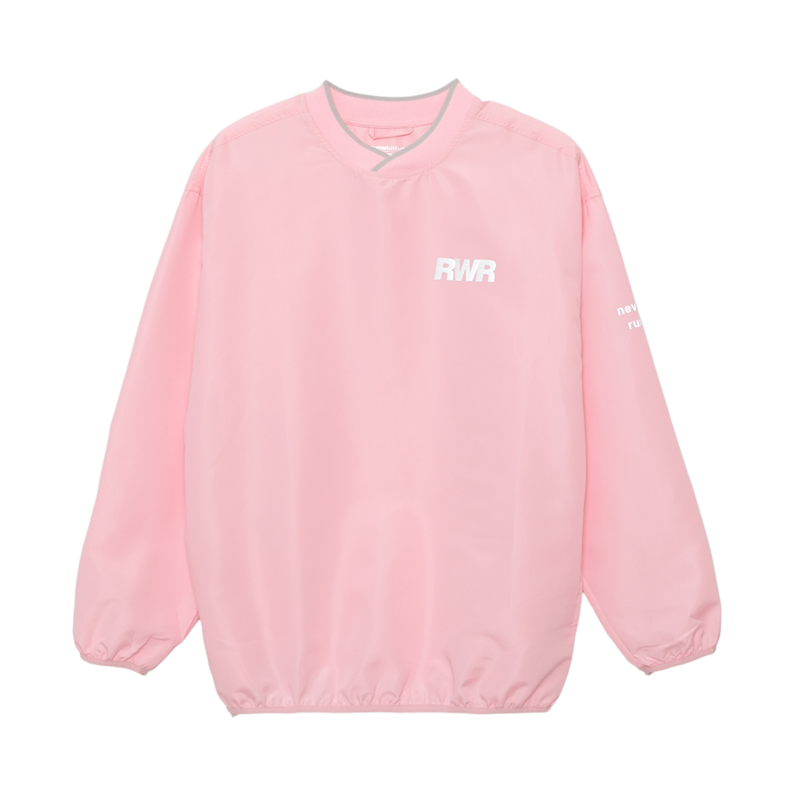 [KREAM 단독] 런위더 빈티지 윈드브레이커 맨투맨 핑크([KREAM 단독] runwhither RWR Vintage Windbreaker MTM Pink)