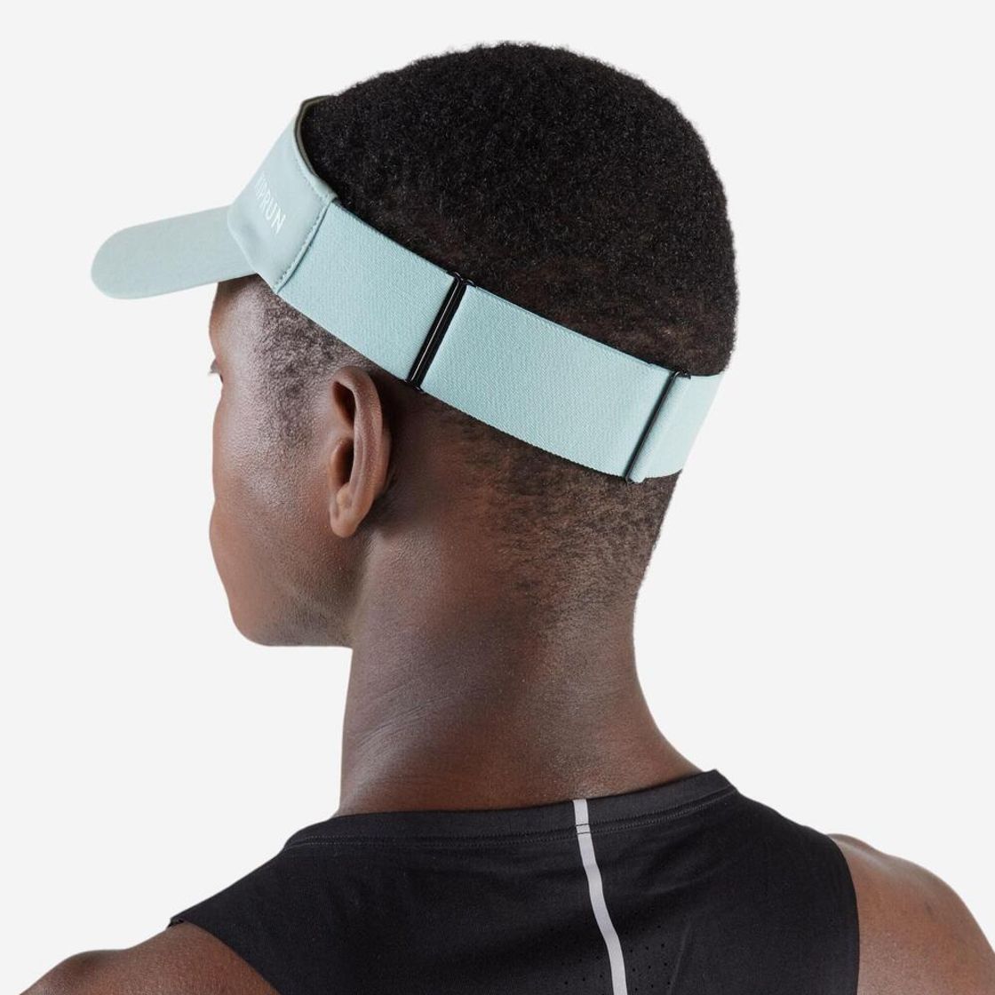 데카트론 러닝 바이저 선캡 모자 V2 프로즌 그린(Decathlon Running Visor Sun Cap V2 Frozen Green) - 2