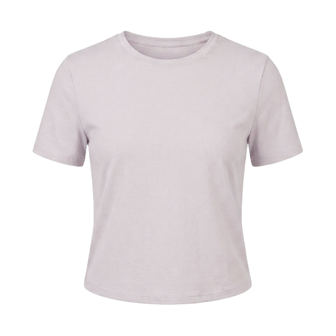 CLWT8105 cielcoco Askin Semi-Cropped Short Sleeves oatmeal