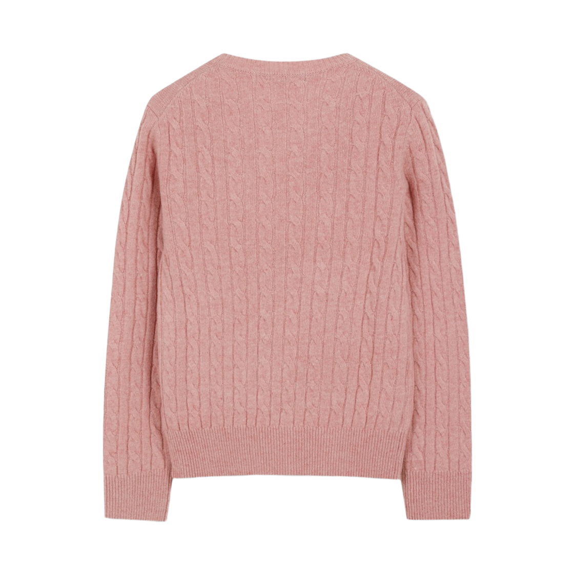 브룩스브라더스 여성 울 케이블 스웨터 핑크(BrooksBrothers Women's Wool Cable Sweater Pink) - 2