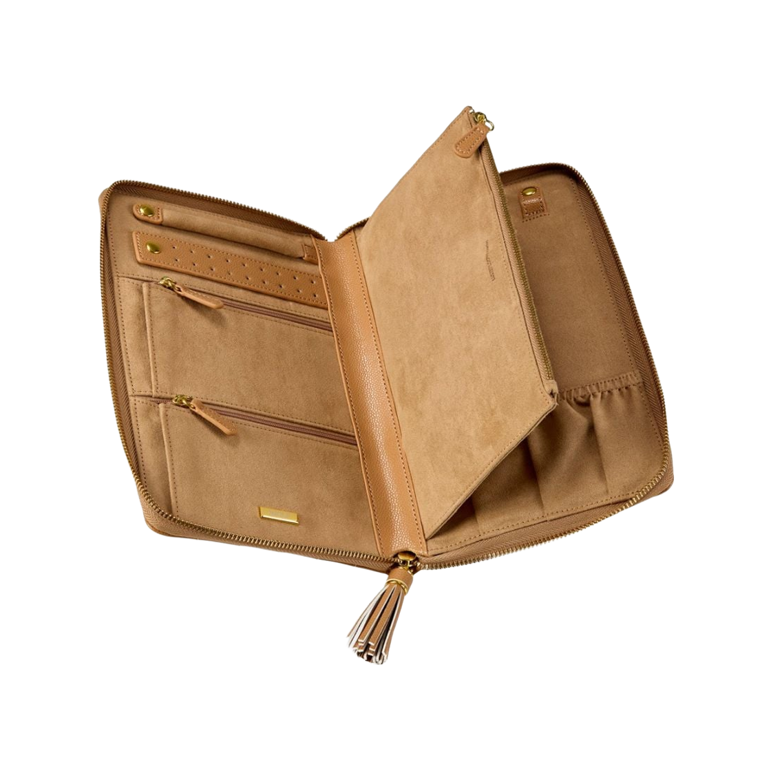 울프 1834 로렌 라지 포트폴리오 카라멜(Wolf 1834 Lauren Large Portfolio Caramel) - 2