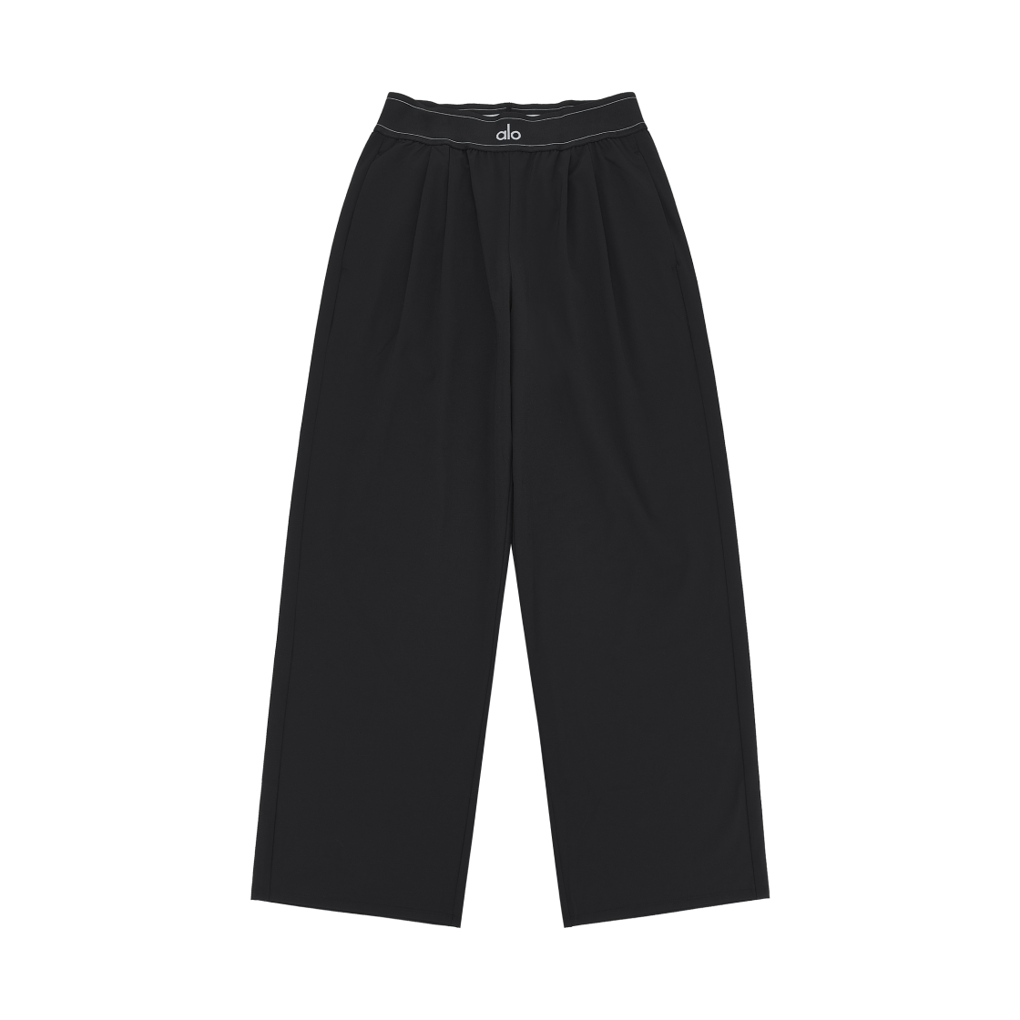 W54428R (W) Alo Yoga Suit Up Trousers Short Black