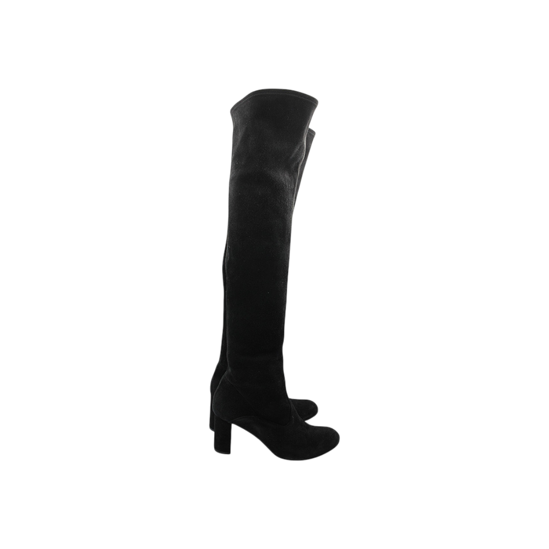 ITTWA82M5ONK Valentino Black Stretch Over-the-Knee Boots