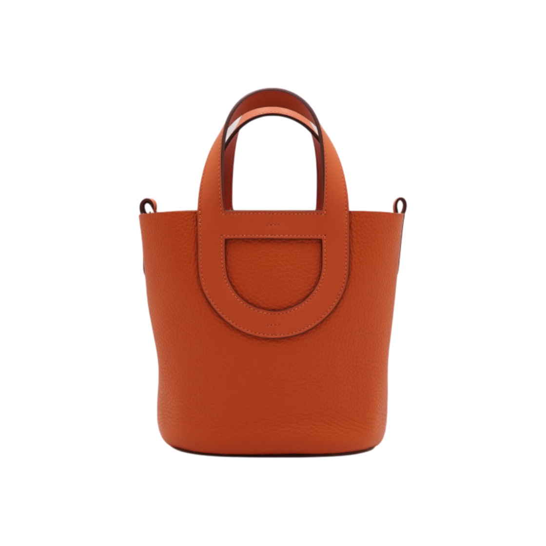 ITN6JWBRCCUA Hermes Tangerine Taurillon In The Loop 18 Women Tote Bag