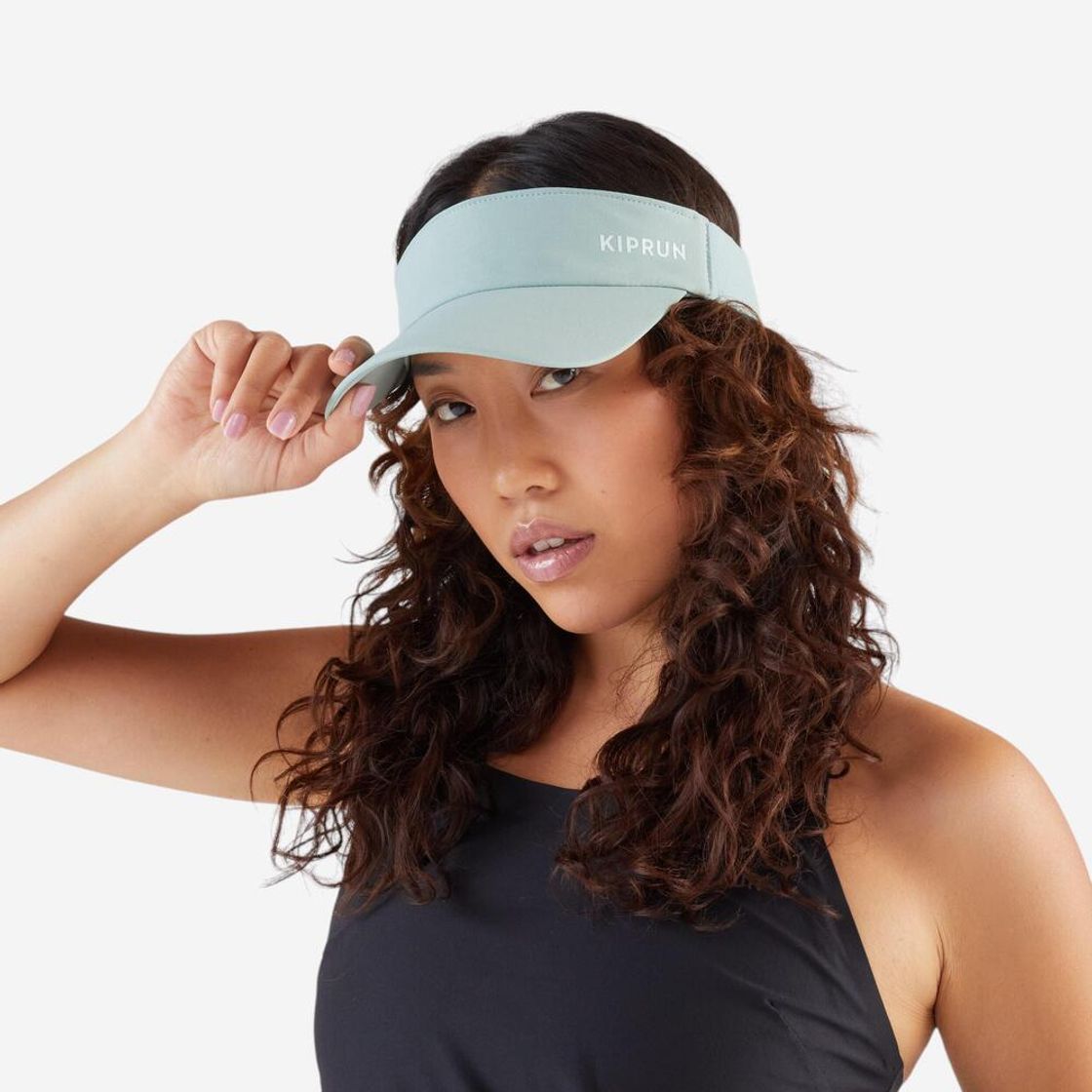 데카트론 러닝 바이저 선캡 모자 V2 프로즌 그린(Decathlon Running Visor Sun Cap V2 Frozen Green) - 3