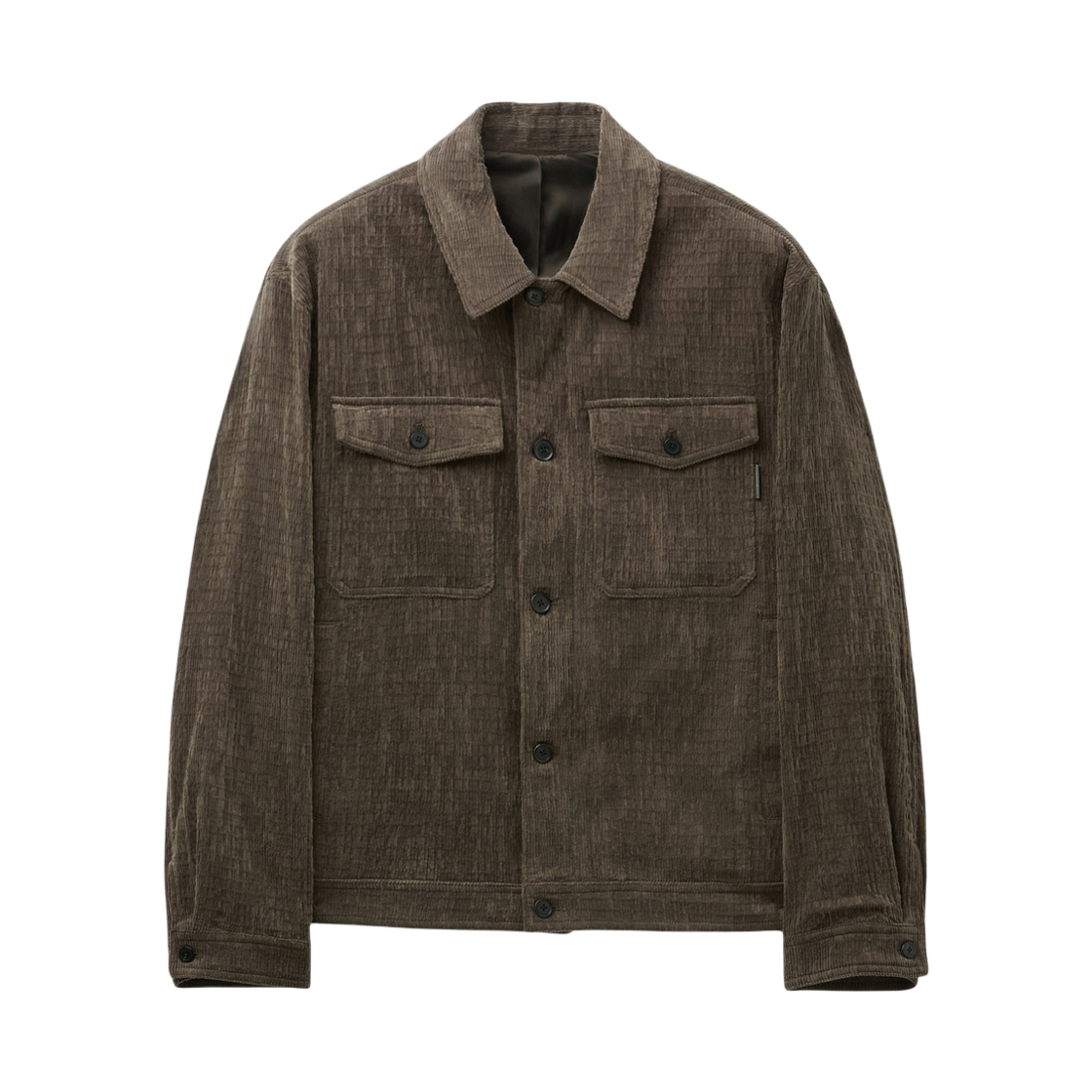 CWJAA26522BRX Customellow Corduroy Trucker Jacket Brown