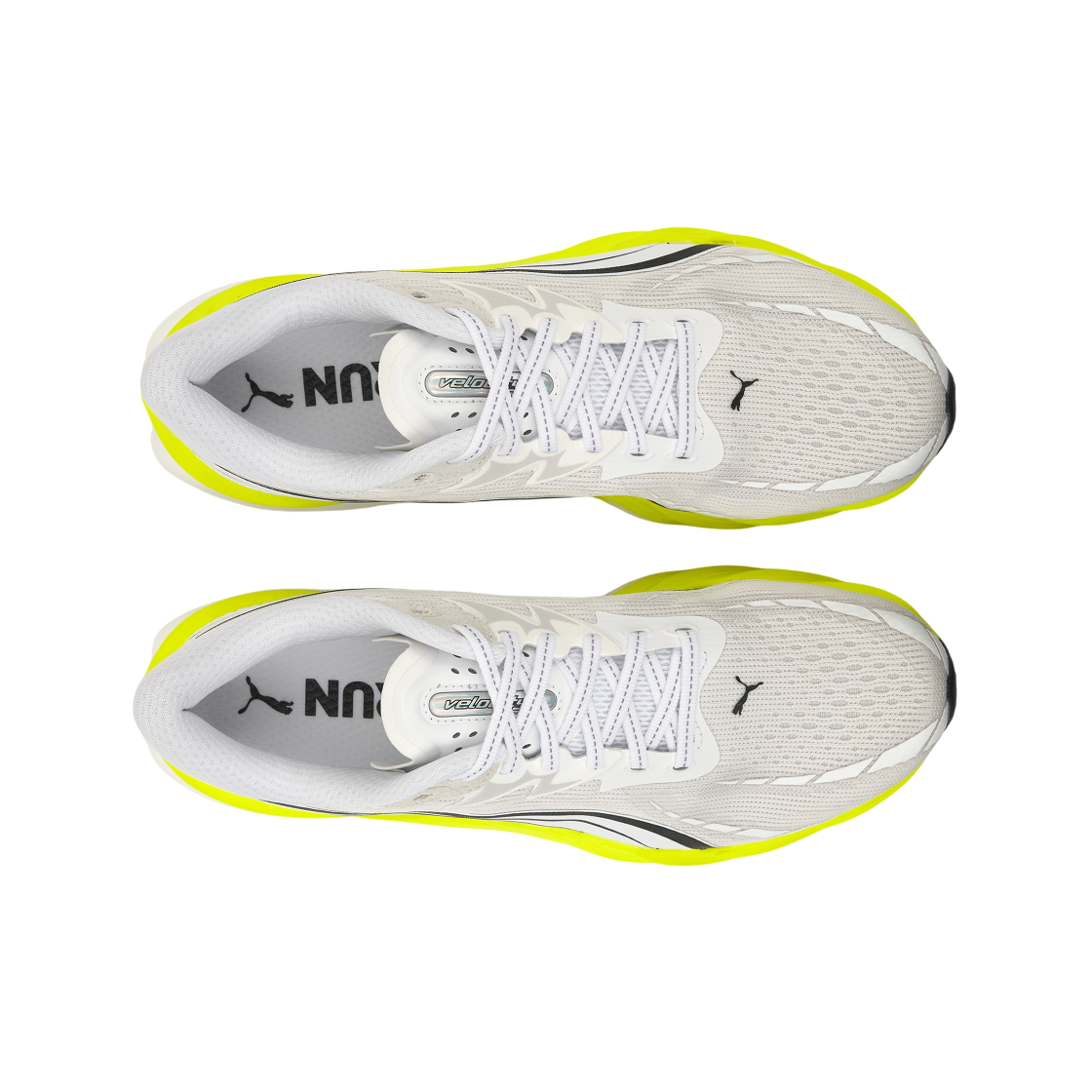 푸마 벨로시티 나이트로 4 AP 화이트 럭스 라임(Puma Velocity Nitro 4 AP White Lux Lime) - 5