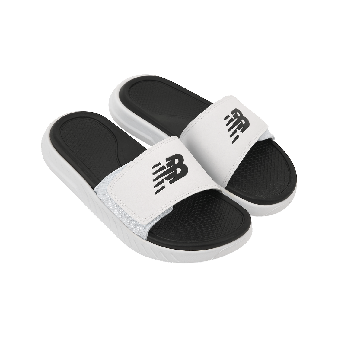 뉴발란스 쿠셔닝 슬라이드 화이트(New Balance Cushioning Slide White) - 4