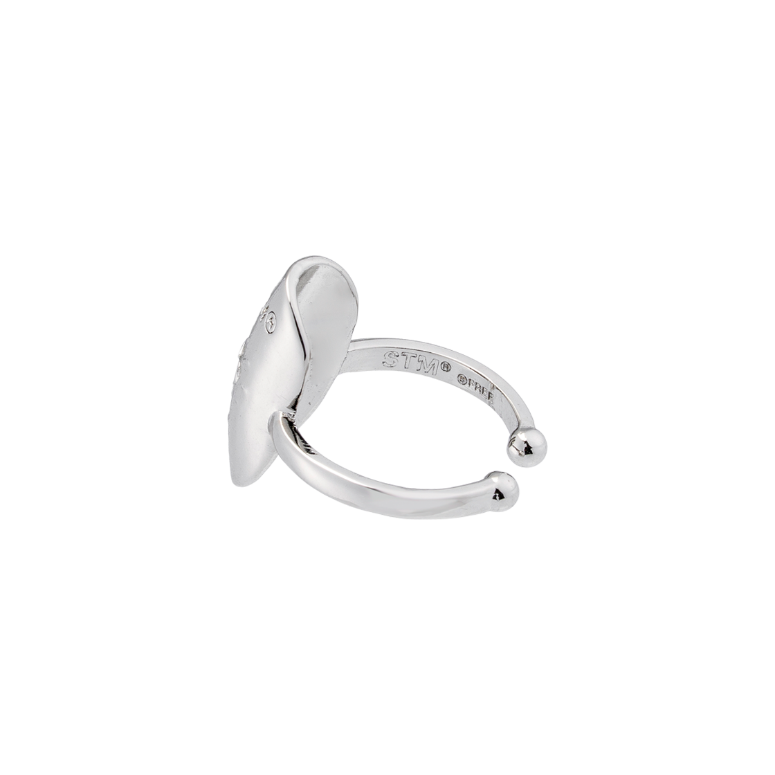 센티멍 넘버 769 오벌 링 실버(Sentiments No.769 [Silver] Oval Ring) - 2